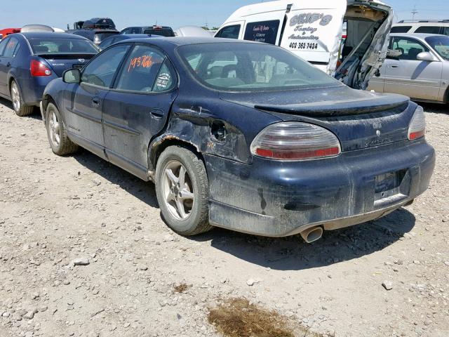 1G2WP52K13F146656 - 2003 PONTIAC GRAND PRIX BLUE photo 3