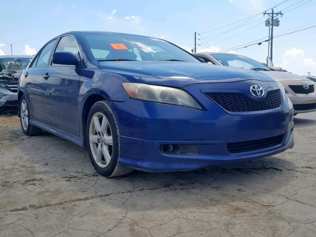 4T1BK46K67U019055 - 2007 TOYOTA CAMRY NEW BLUE photo 1