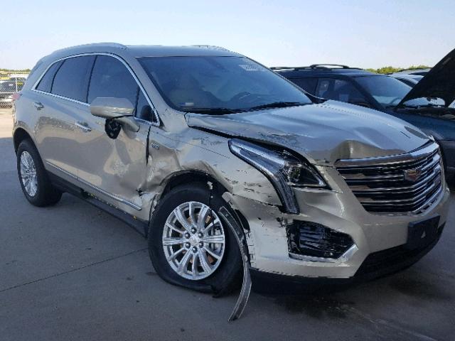 1GYKNARS2HZ184024 - 2017 CADILLAC XT5 CREAM photo 1