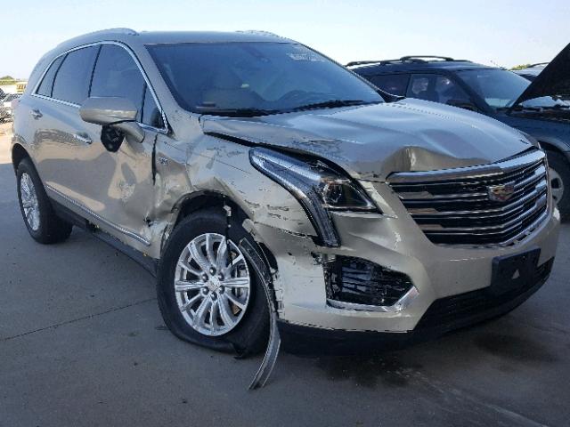 1GYKNARS2HZ184024 - 2017 CADILLAC XT5 CREAM photo 9