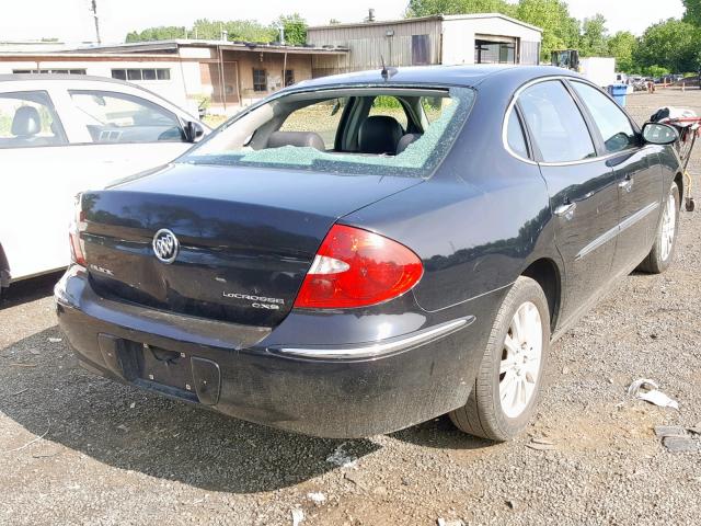 2G4WE587281130853 - 2008 BUICK LACROSSE C BLACK photo 4