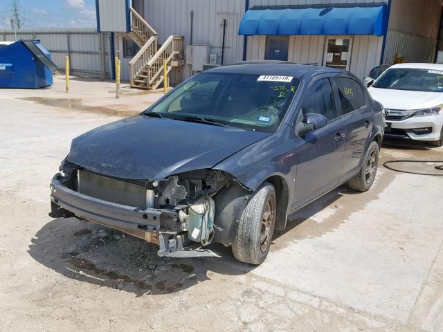 1G1AL58F687272307 - 2008 CHEVROLET COBALT LT GRAY photo 2