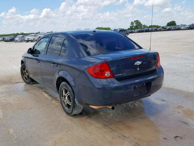 1G1AL58F687272307 - 2008 CHEVROLET COBALT LT GRAY photo 3