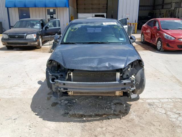 1G1AL58F687272307 - 2008 CHEVROLET COBALT LT GRAY photo 9