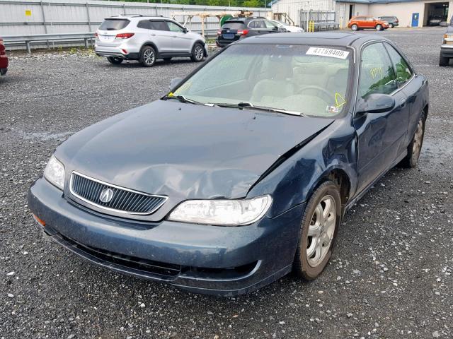 19UYA2253WL002323 - 1998 ACURA 3.0CL GREEN photo 2