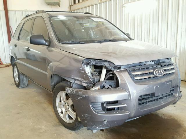 KNDJF724287518335 - 2008 KIA SPORTAGE L GRAY photo 1