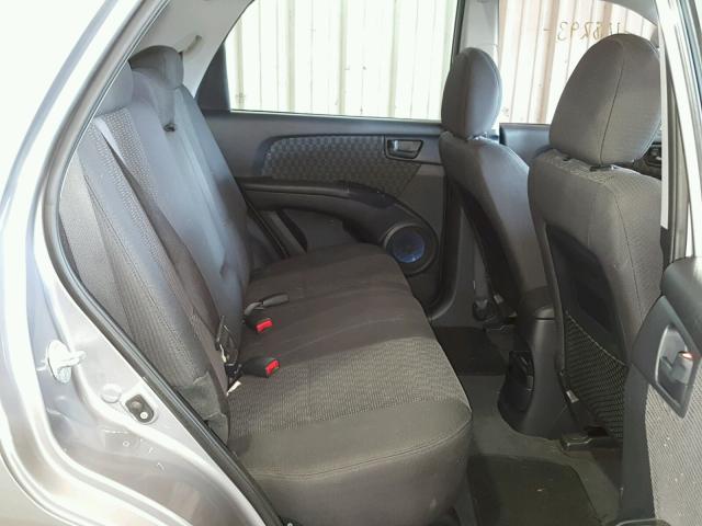 KNDJF724287518335 - 2008 KIA SPORTAGE L GRAY photo 6