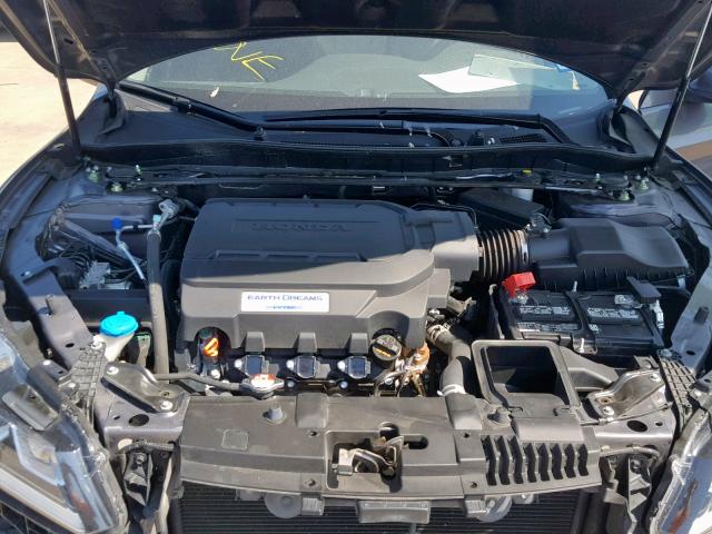 1HGCR3F83HA041490 - 2017 HONDA ACCORD EXL GRAY photo 7