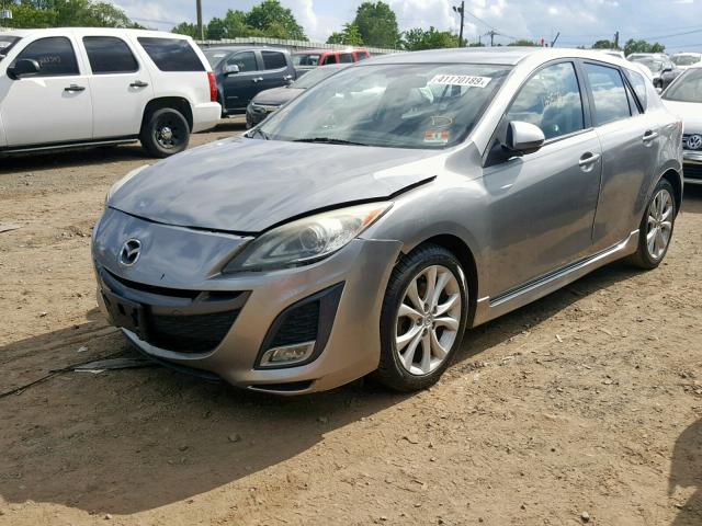 JM1BL1H67A1326646 - 2010 MAZDA 3 S GRAY photo 2