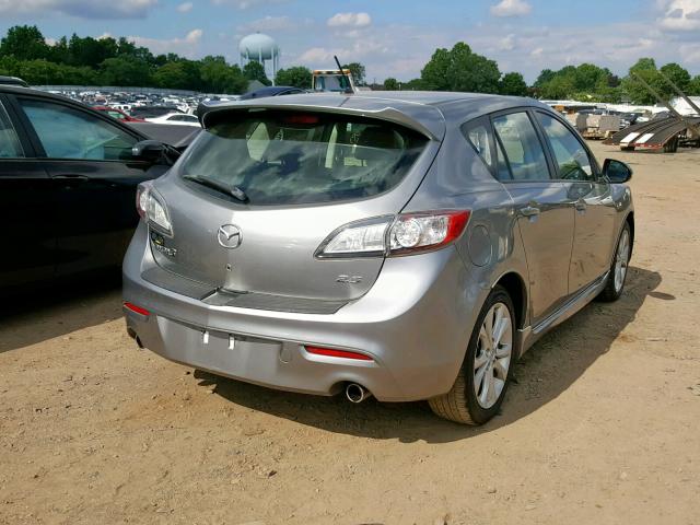 JM1BL1H67A1326646 - 2010 MAZDA 3 S GRAY photo 4