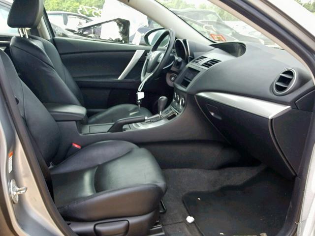 JM1BL1H67A1326646 - 2010 MAZDA 3 S GRAY photo 5