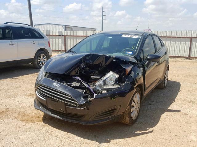 3FADP4AJXGM104696 - 2016 FORD FIESTA S BLACK photo 2