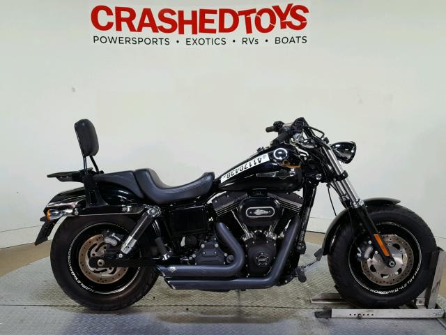 1HD1GYM13FC315785 - 2015 HARLEY-DAVIDSON FXDF DYNA BLACK photo 1