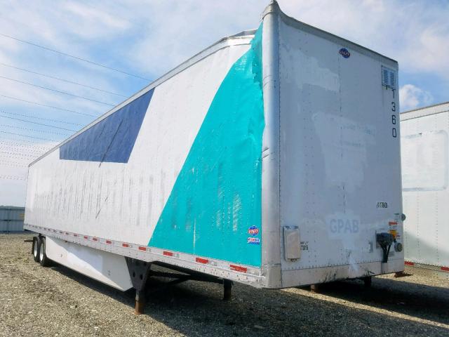 1UYVS2530J3267316 - 2018 UTILITY TRAILER WHITE photo 1