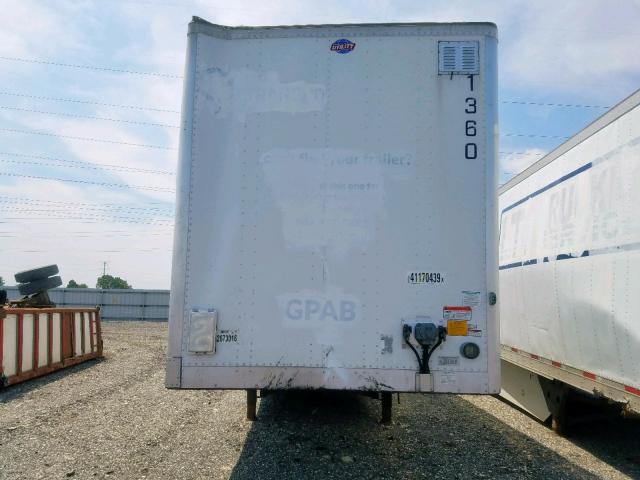 1UYVS2530J3267316 - 2018 UTILITY TRAILER WHITE photo 2