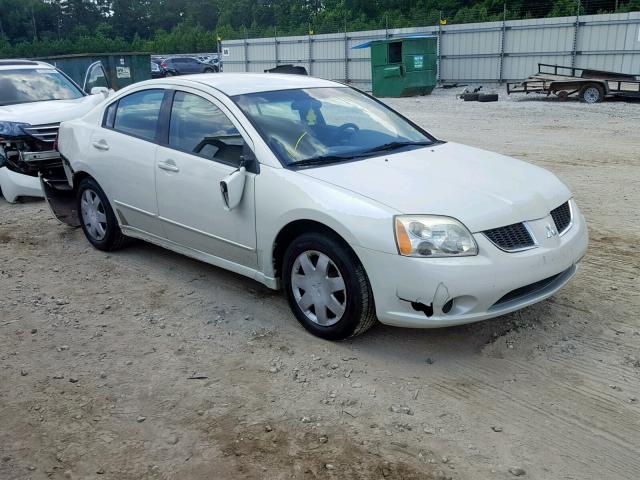 4A3AB36F14E097016 - 2004 MITSUBISHI GALANT ES WHITE photo 1