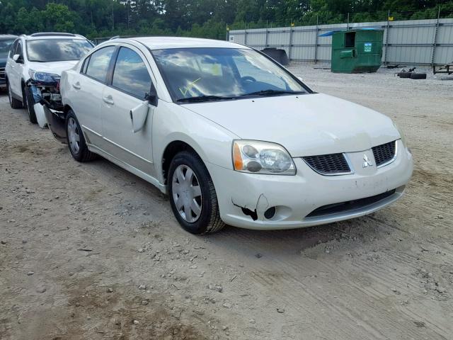 4A3AB36F14E097016 - 2004 MITSUBISHI GALANT ES WHITE photo 2