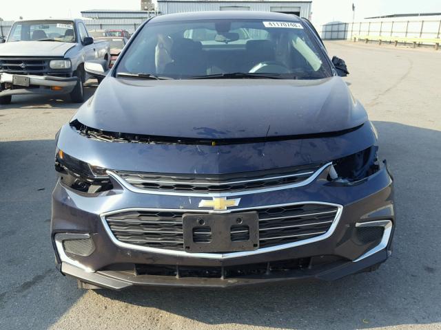 1G1ZB5ST9JF200386 - 2018 CHEVROLET MALIBU LS BLUE photo 9