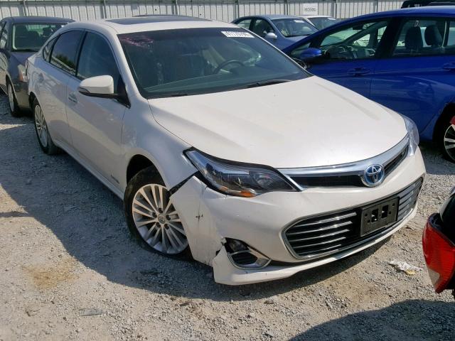 4T1BD1EBXFU036756 - 2015 TOYOTA AVALON HYB WHITE photo 1