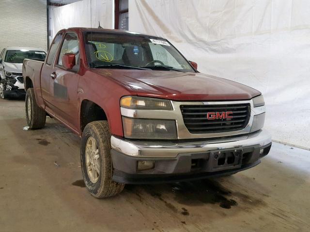 1GTJTCDE5A8110354 - 2010 GMC CANYON SLE RED photo 1