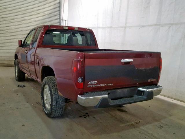 1GTJTCDE5A8110354 - 2010 GMC CANYON SLE RED photo 3