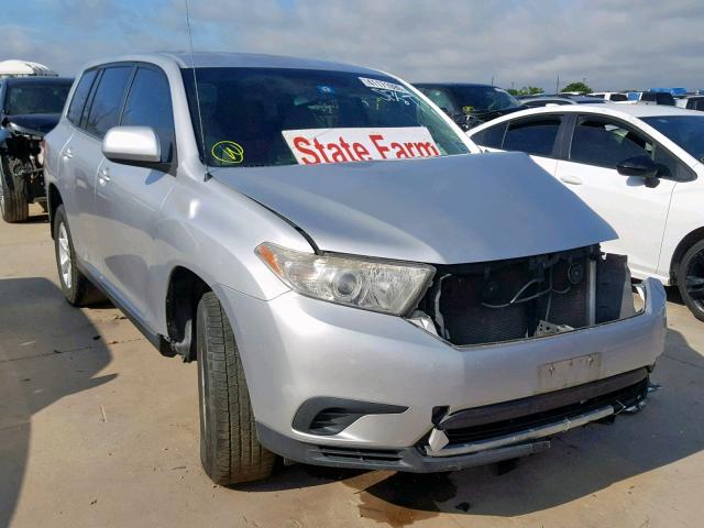 5TDZA3EH7BS010559 - 2011 TOYOTA HIGHLANDER SILVER photo 1