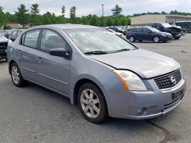 3N1AB61E27L708195 - 2007 NISSAN SENTRA 2.0 SILVER photo 1