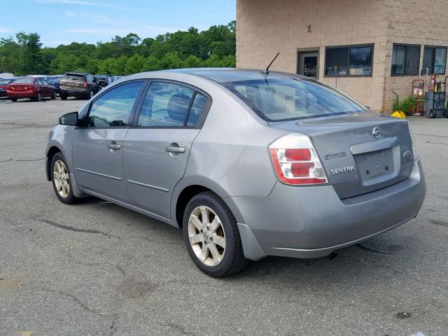 3N1AB61E27L708195 - 2007 NISSAN SENTRA 2.0 SILVER photo 3