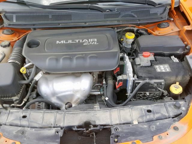 1C3CDFBB0ED826578 - 2014 DODGE DART SXT ORANGE photo 7