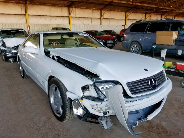 WDBFA68F6XF185003 - 1999 MERCEDES-BENZ SL 500 WHITE photo 1