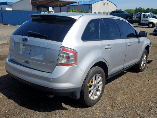 2FMDK38C29BB06176 - 2009 FORD EDGE SEL SILVER photo 4