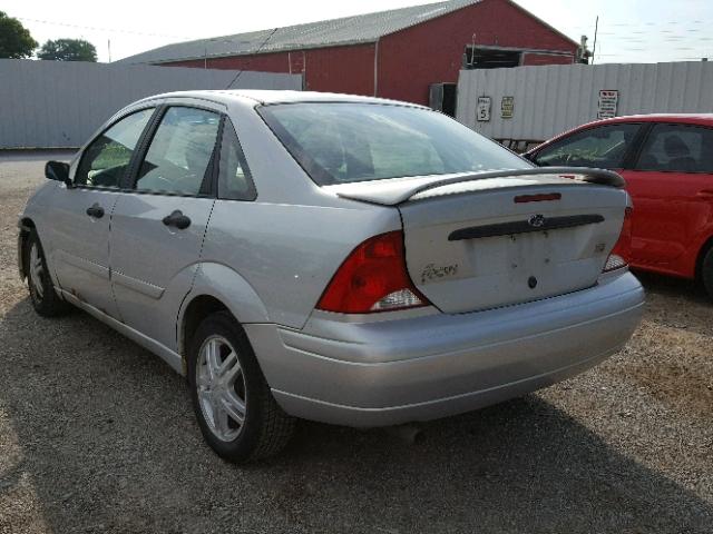 1FAFP3837YW324227 - 2000 FORD FOCUS ZTS SILVER photo 3