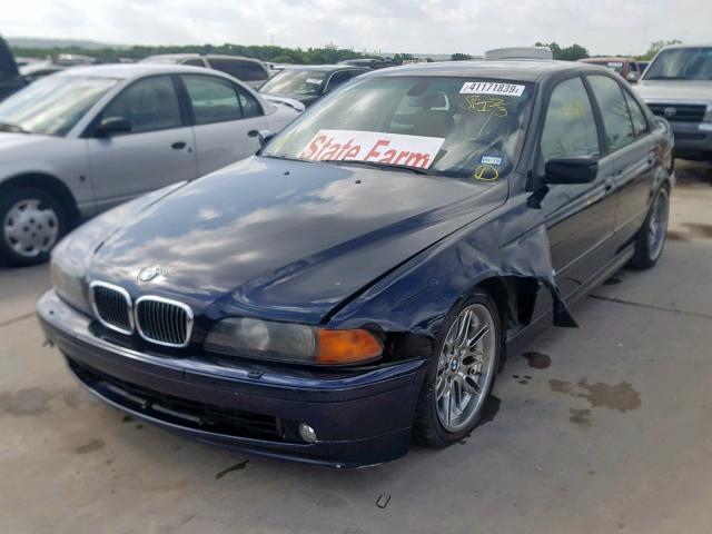 WBADN5345YGC96022 - 2000 BMW 540 I BLUE photo 2