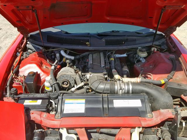 2G2FV22P5T2210053 - 1996 PONTIAC FIREBIRD F RED photo 7