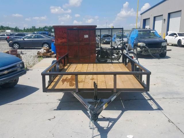 59N1U1013KB014138 - 2019 UTILITY TRAILER BLACK photo 2