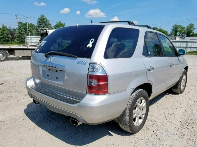 2HNYD18896H500745 - 2006 ACURA MDX TOURIN SILVER photo 4