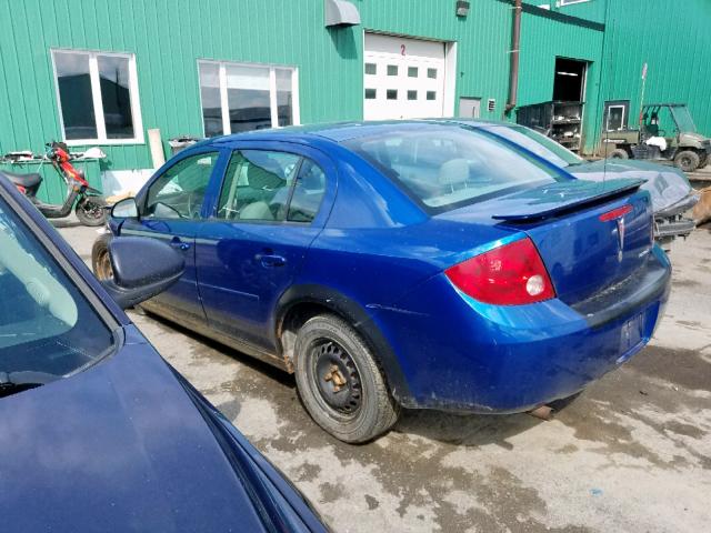 1G2AJ52F957605525 - 2005 PONTIAC PURSUIT BLUE photo 3