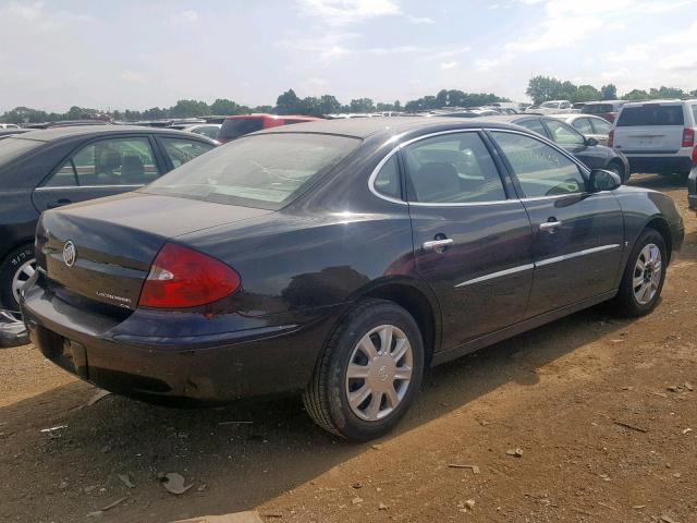 2G4WC552171149360 - 2007 BUICK LACROSSE C BLACK photo 4