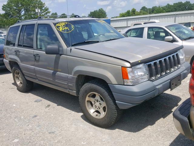 1J4GZ58S4TC217135 - 1996 JEEP GRAND CHER GREEN photo 1