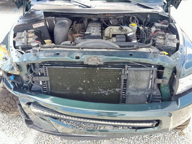 1B7KF2362YJ149311 - 2000 DODGE RAM 2500 GREEN photo 7