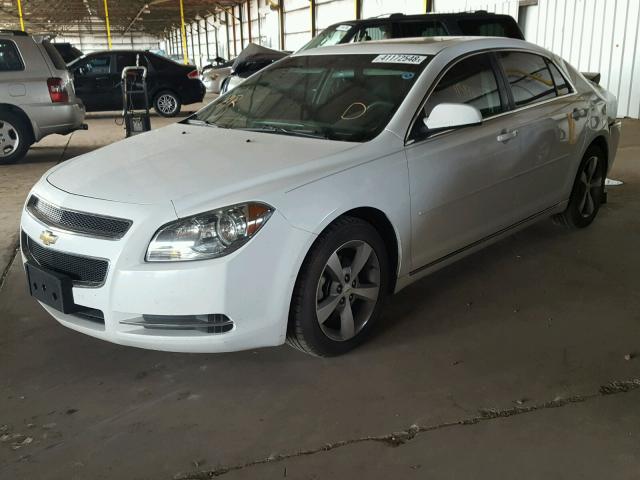1G1ZC5EU5BF353673 - 2011 CHEVROLET MALIBU 1LT 白色 照片 2