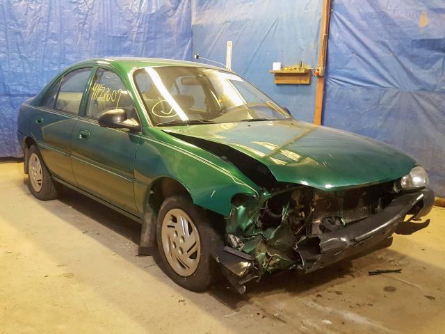 3FAFP13P32R156174 - 2002 FORD ESCORT GREEN photo 1