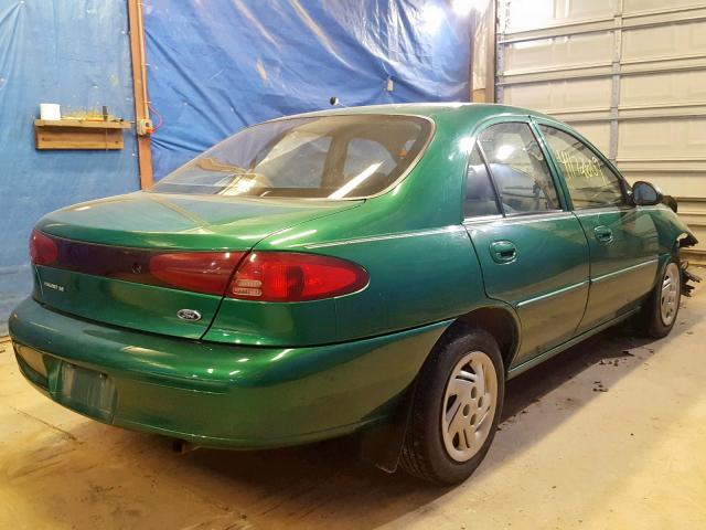 3FAFP13P32R156174 - 2002 FORD ESCORT GREEN photo 4