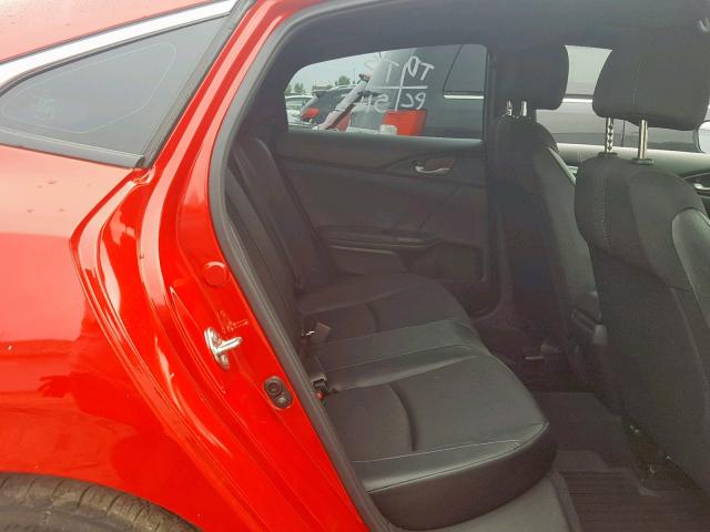 2HGFC2F88KH536012 - 2019 HONDA CIVIC SPOR RED photo 6