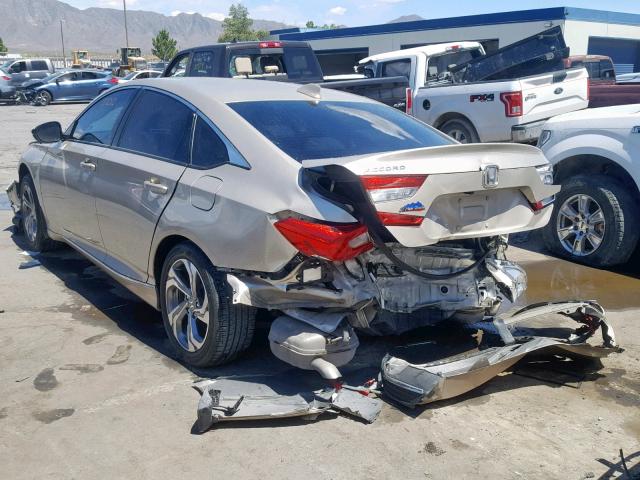 1HGCV1F5XJA035522 - 2018 HONDA ACCORD EXL GOLD photo 3