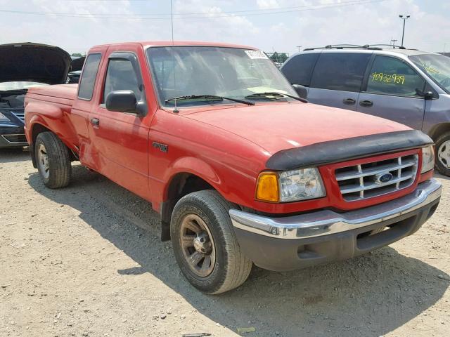 1FTYR14V72PB52386 - 2002 FORD RANGER SUP RED photo 1