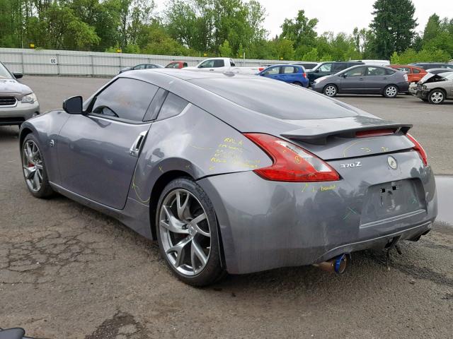 JN1AZ4EH5EM634083 - 2014 NISSAN 370Z BASE SILVER photo 3