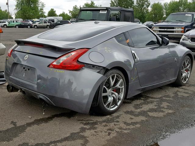 JN1AZ4EH5EM634083 - 2014 NISSAN 370Z BASE SILVER photo 4