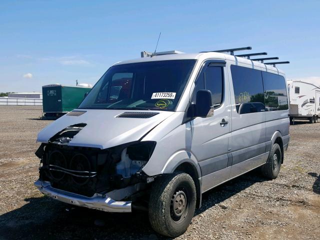 WD4PE7DD7GP235444 - 2016 MERCEDES-BENZ SPRINTER 2 SILVER photo 2