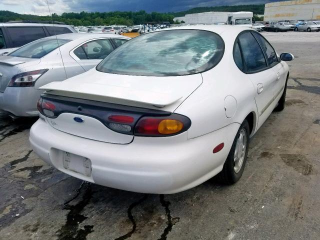 1FALP52U7VA131410 - 1997 FORD TAURUS GL WHITE photo 4